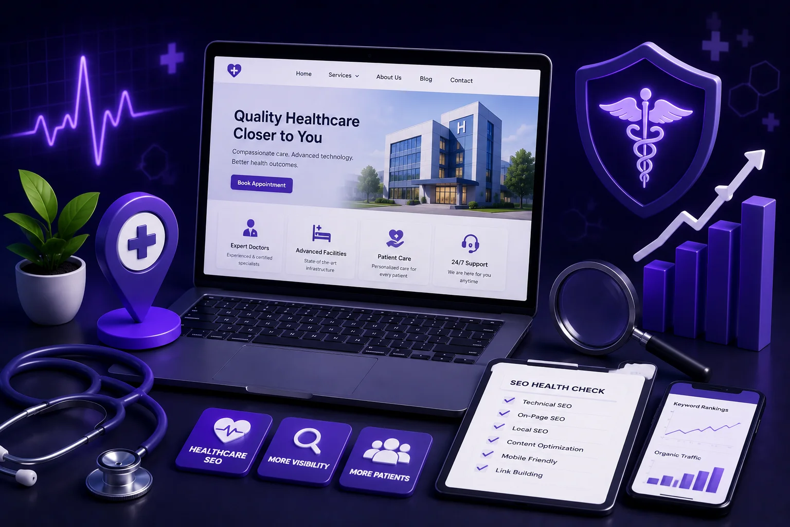 Healthcare SEO Services in Lahore