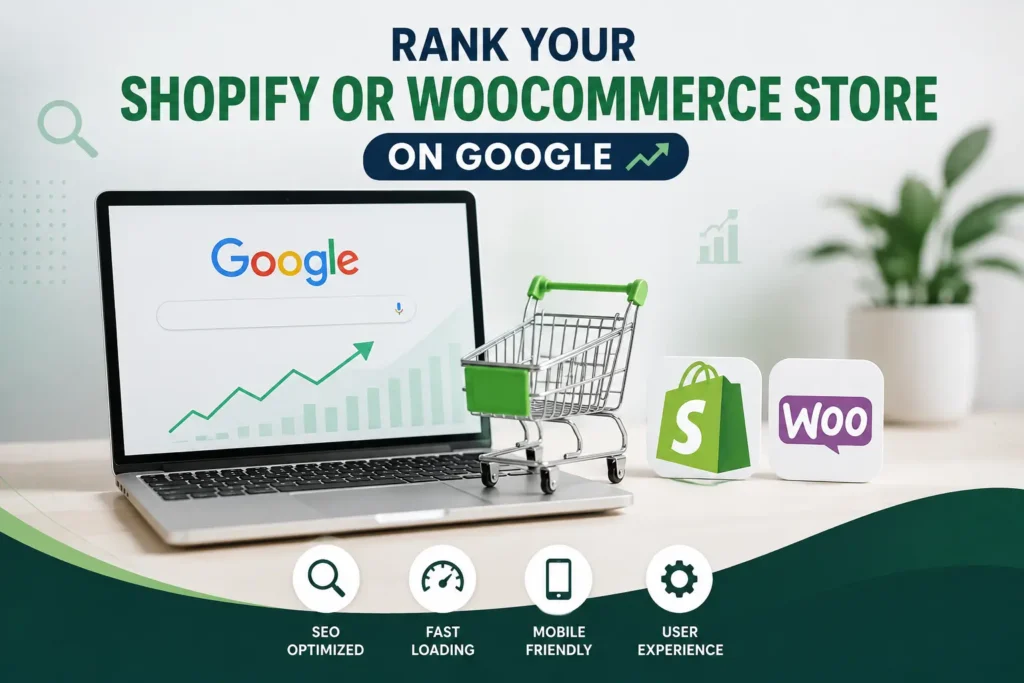 How to Rank Your Shopify or WooCommerce Store on Google