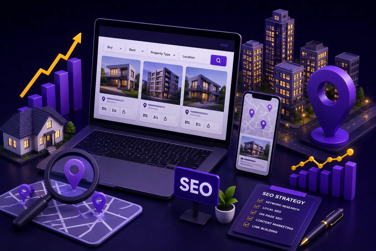Real Estate SEO Services in Lahore