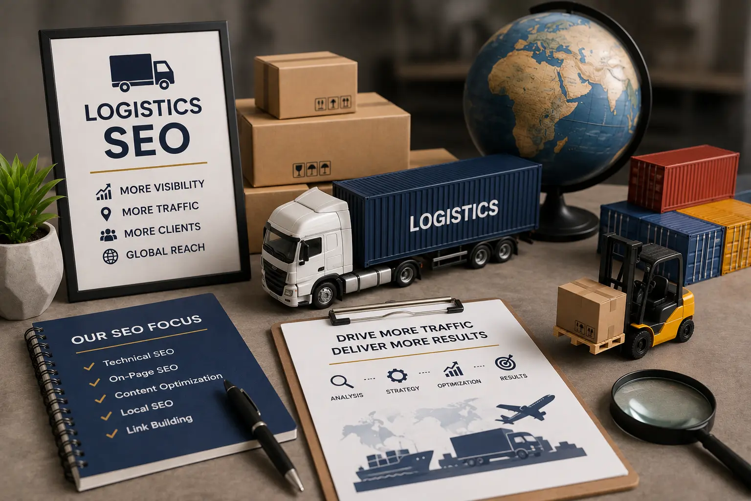 Logistics and Transport SEO Services in Lahore