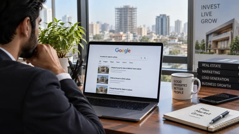 Why Real Estate Companies in Pakistan Are Losing Leads Without SEO