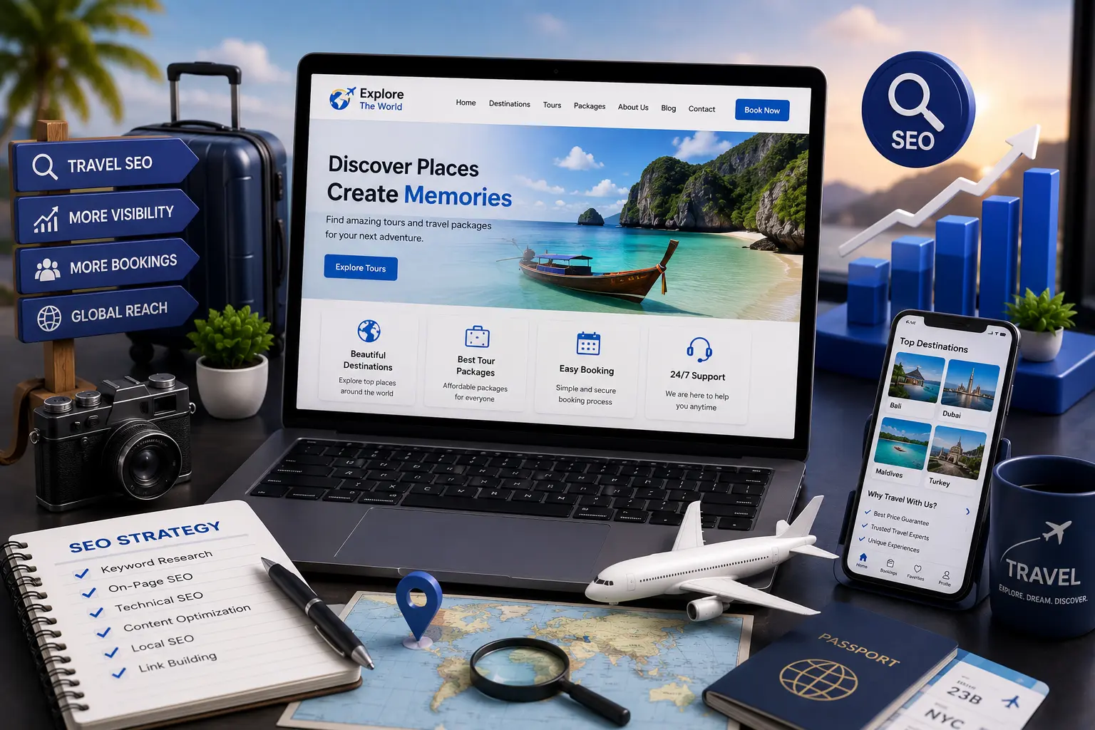 Travel and Tourism SEO Services in Lahore